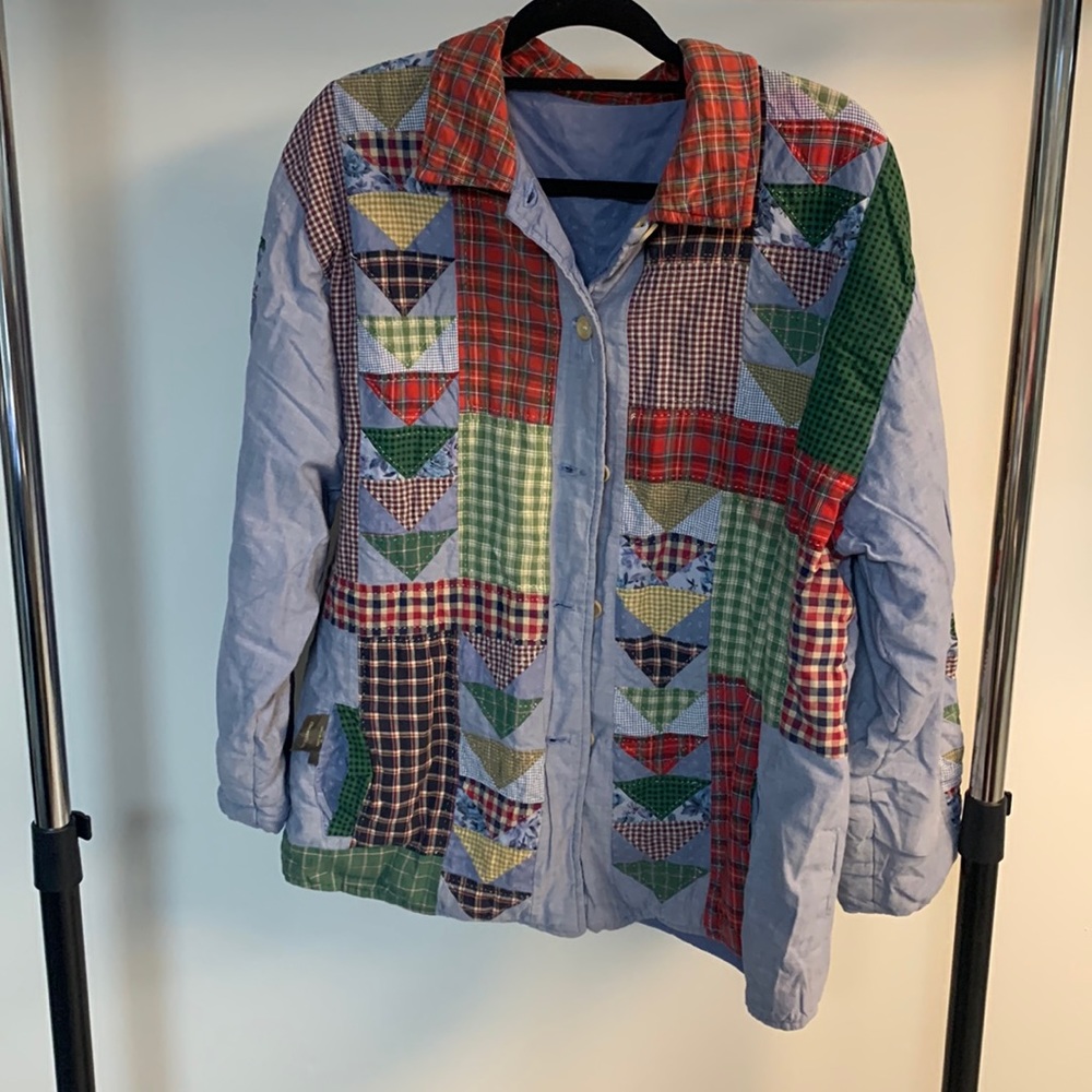 C&F Enterprises Vintage Quilt Jacket Size L